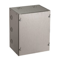 TYPE 1 GALVANIZED SCREW COVER BOX WITH KO'S