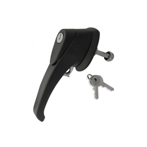 HEAVY DUTY COMBO KEY AND PADLOCKING DEFEATER HANDLE