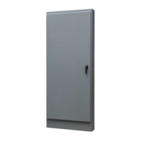 TYPE 4 PAINTED FREESTANDING SINGLE DOOR ENCLOSURE WITH 3 POINT LATCH & KEYLOCKING/PADLOCKING HANDLE