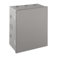 TYPE 1 GALVANIZED HINGED COVER BOX WITH KO'S