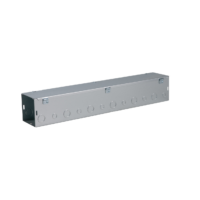 TYPE 1 GALVANIZED HINGED COVER WIREWAY WITH KO'S