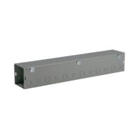 TYPE 1 PAINTED HINGED COVER WIREWAY WITH KO'S