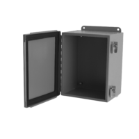 TYPE 4/12 PAINTED JIC CONTINUOUS HINGE ENCLOSURE W/ PANEL