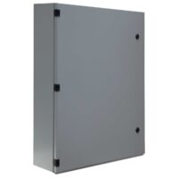 TYPE 4 & 12 SINGLE DOOR PAINTED HINGED ENCLOSURE W/ COINTURN LATCH(S)