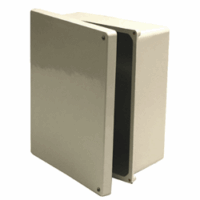 TYPE 4X FIBERGLASS HINGED SCREW COVER ENCLOSURE