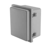 TYPE 4X NON-METALLIC HINGED ENCLOSURE W/TWIST LATCH
