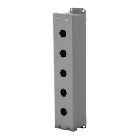 TYPE 12 PAINTED SLIM PUSH BUTTON ENCLOSURE