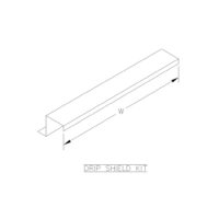 S/S DRIP SHIELD KIT FOR TYPE 4 & 12 ENCLOSURES