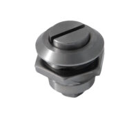 STAINLESS FLUSH BARREL COINTURN LATCH