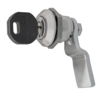 STAINLESS FLUSH BARREL KEYLOCKING LATCH