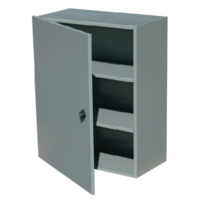 TYPE 1 PAINTED HINGED SPARE FUSE CABINET - 30X24X12