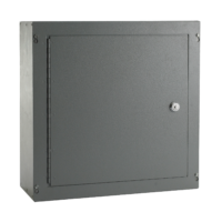 TYPE 1 PAINTED HINGED TELEPHONE CABINET W/ KEYLOCKING LATCH